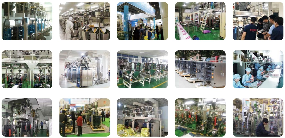 Pull Down Single Station Pre Bag Packing Machine for Premade Bags Food Packaging Filling Equipment