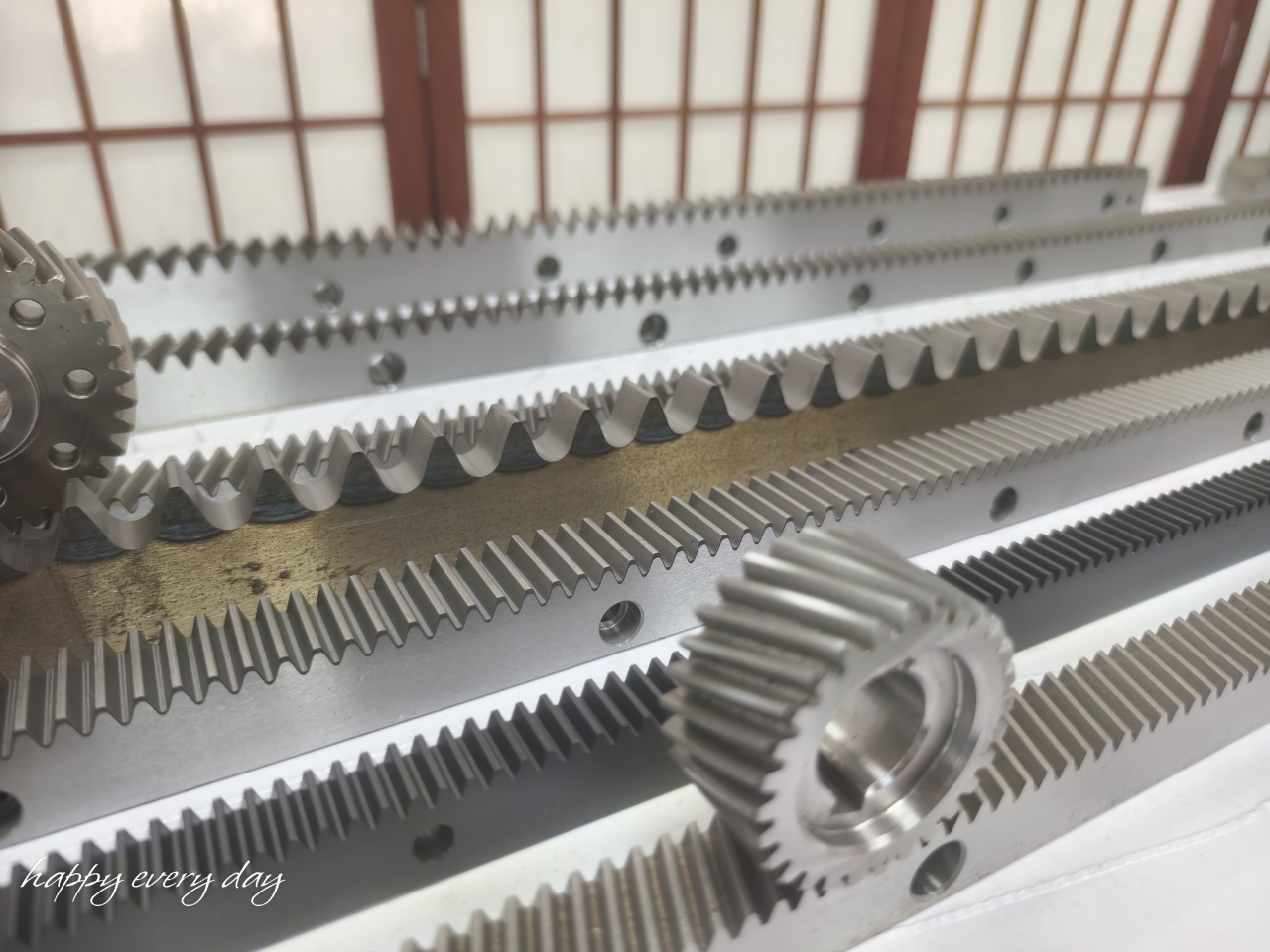 High Precision Linear Plastic CNC Gate Long Travel Milling and Grinding Spur Helical Rack Pinion Gear Rack