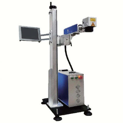 30W/50W/70W/100W Fiber Online Flying Laser Marker for Plastic Pipe Coding