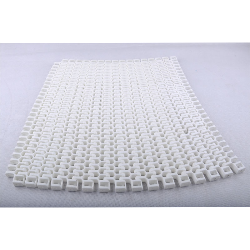 Plastic Modular Belt Turning Radius Flush Grid S2400 Pitch 25.4 PP, POM Acetal Conveyor Belt for Food Conveyor System