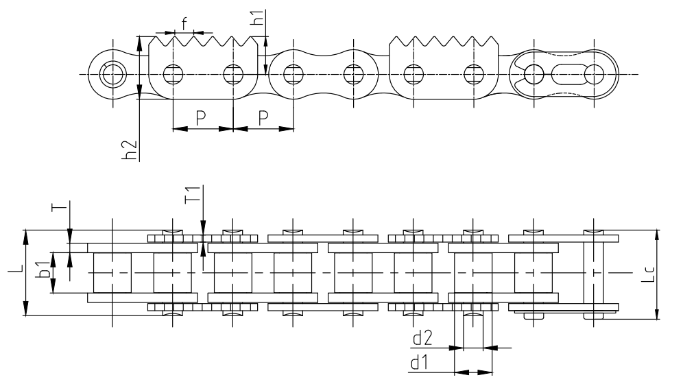 Agricultural Spare Parts Logging Machinery Chains for Sale