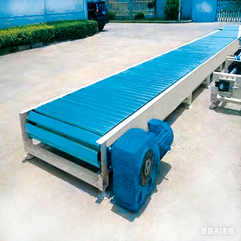 Customized Slat Chain Universal plate conveyor for Beverage Bottling Food Assembly Line Bulk Material Handling