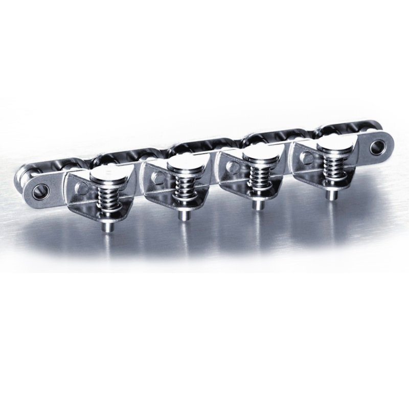 Button Clamp (Type G) 10B1GC-G Stainless Steel Gripper Roller Chain for Form Fill and Vacuum Seal Wrapping