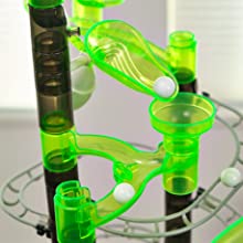 Automatic Chain Lift: Marble Run Playset Accessory, Requires 2 AA Batteries (Not Included), Moves Marbles Around Any Marble Run