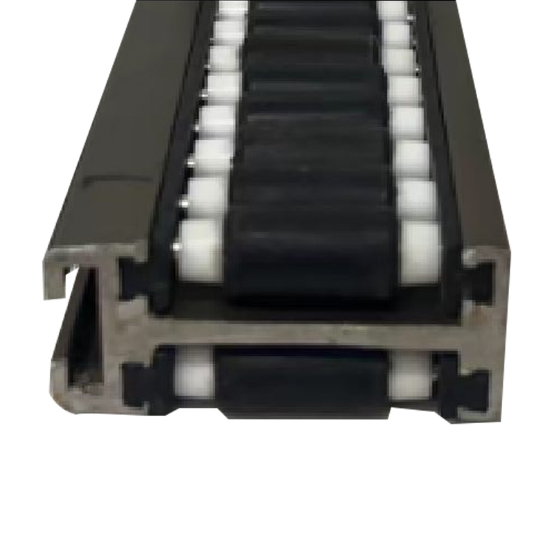 PJ-HL-SSGS-LBP Double Sided Adhesive Ball Aluminum Alloy Conveyor Profile Roller Guardrail Ball Guardrail