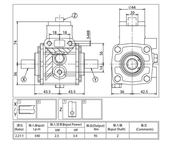 Custom ODM Planetary Gearbox for Agricultural Farm Machinery Speed Reducers for Fertilizer Sprayers Spreader Gear Arrangement