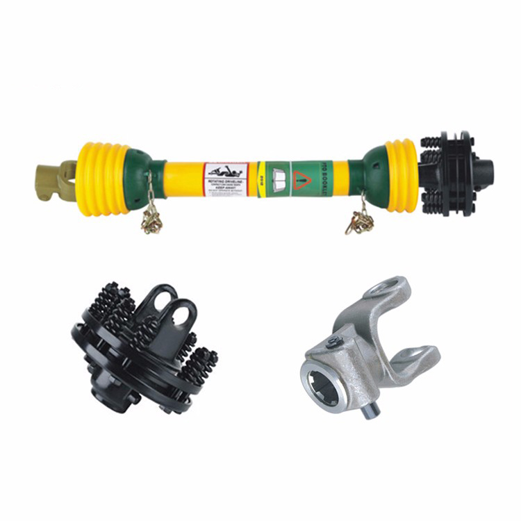 Agricultural Yoke Tractor Clutch Spline Pto Joint Cardan Shaft Couplings Cross Drive Universal Propeller Metal  U Power Take off