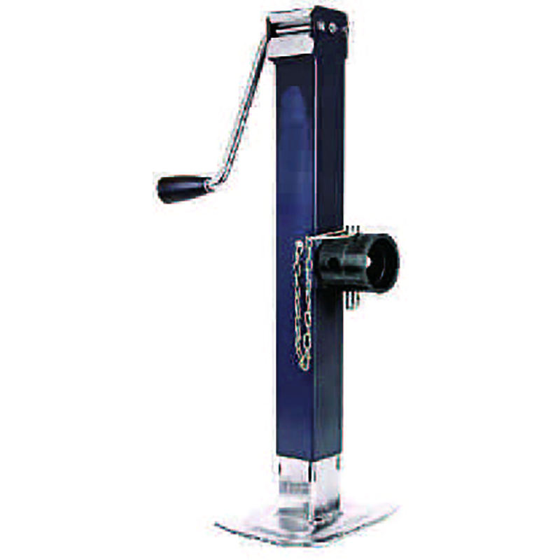 1BJY-TJ-33 5000LBS Capacity 15 Inch Travel Side Wind Square Steel Trailer Jack New Used Square Steel Trailer Parts Accessories