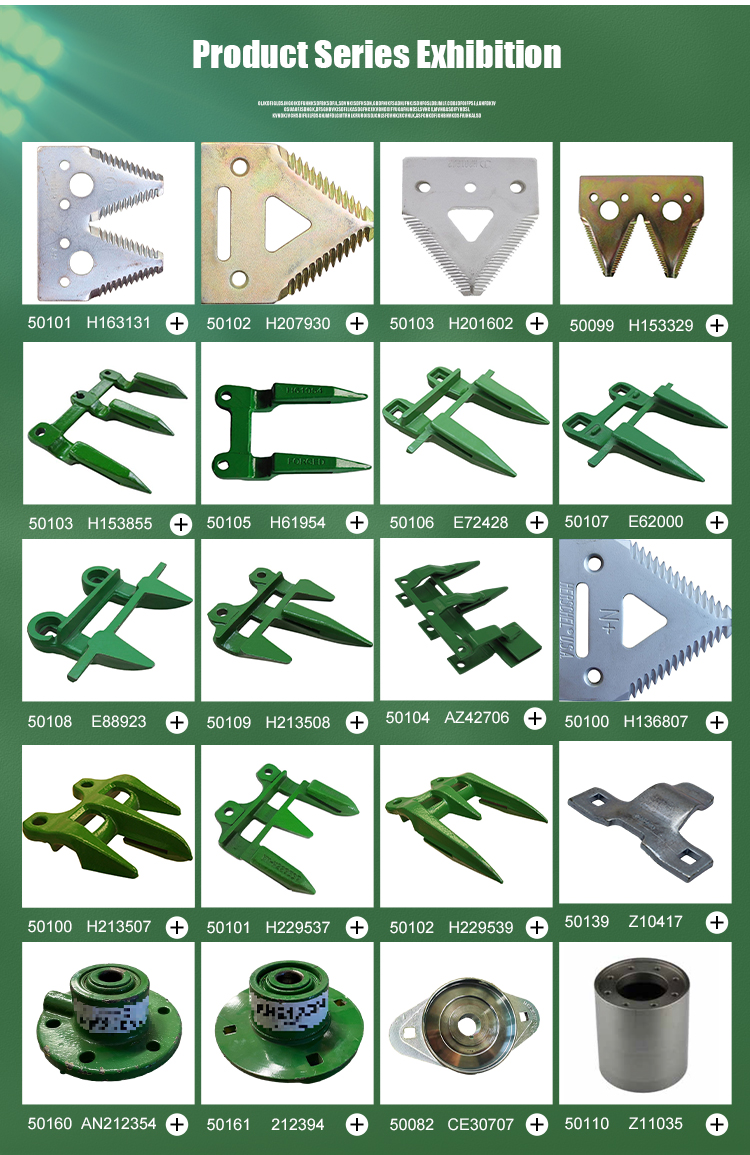 Chinese Factory H136807 Combine Harvester Double Knife Section Knife Section for Agricultural