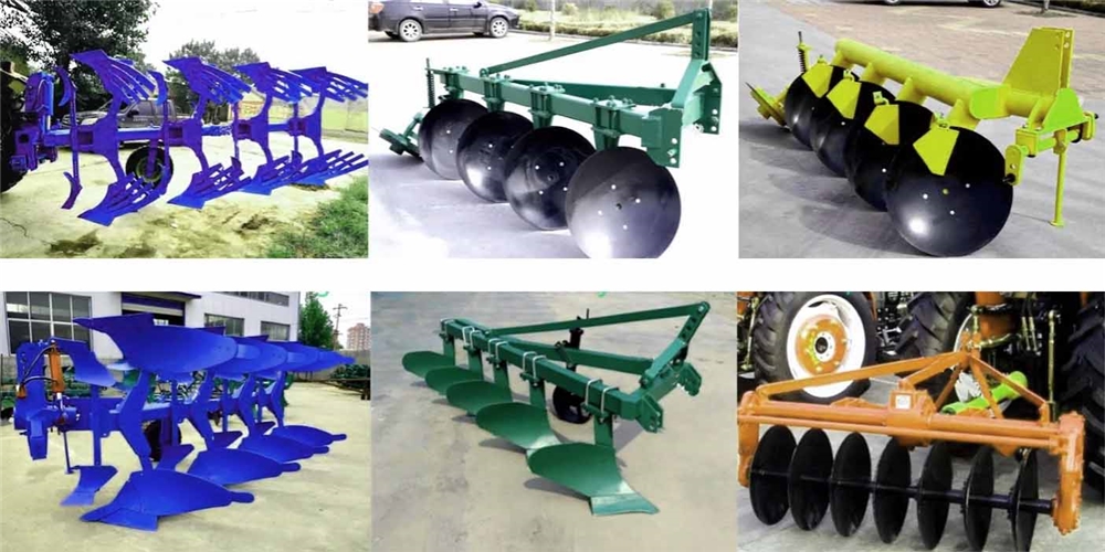 High Productivity New Hydraulic Reversible Dual-Action Disc Plough Two-Way Gear-Cored Components for Farm Machines