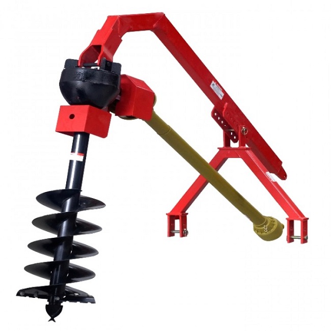 Heavy Duty Depth Well 3-point Excavator Universal Offset Scissor Action Drill Earth Auger Post Hole Digger for Soil Digging