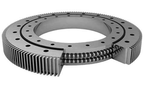 Construction Excavator Crane Roller Swing Gear Slew Drive Slewing Ring Bearing for Solar Tracker Mining Metalworking Industry