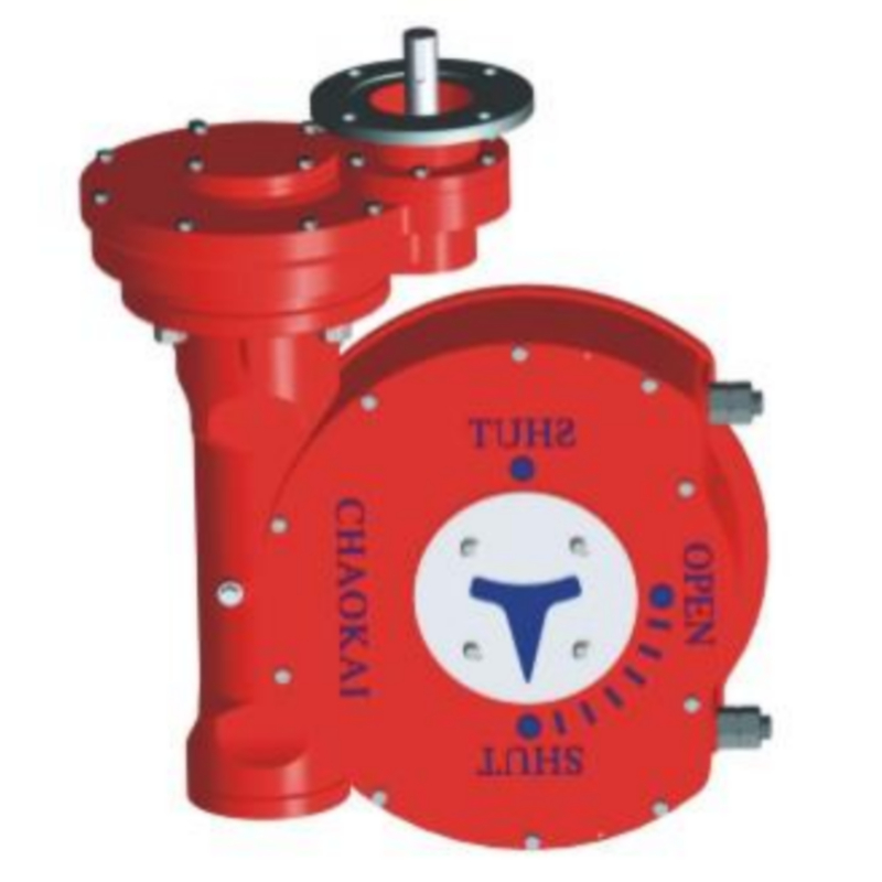 Professional Electric Hydraulic Worm Gear Unit Ball Plug Valve Operator Actuator Gearbox for Wholesales