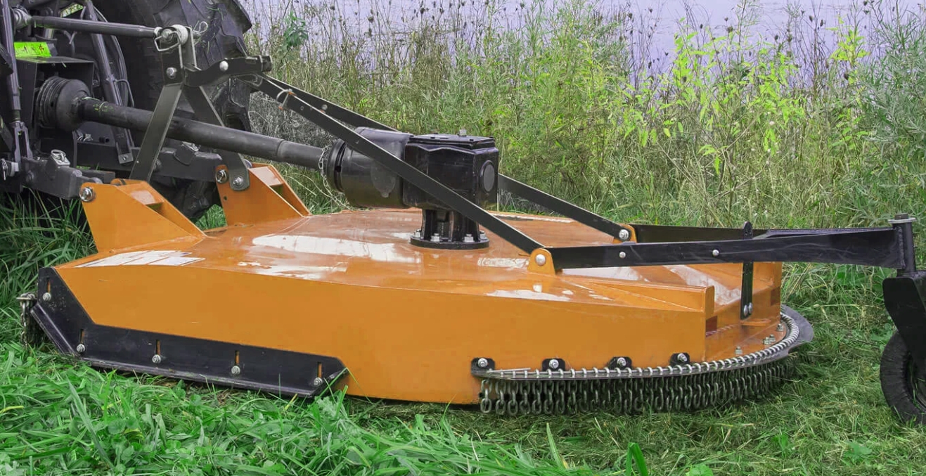 RC Series Factory Price Agricultural Gear Motor Drive PTO Farm Heavy Duty Slasher Right Angle Lawn Mower Rotary Cutter Gearbox