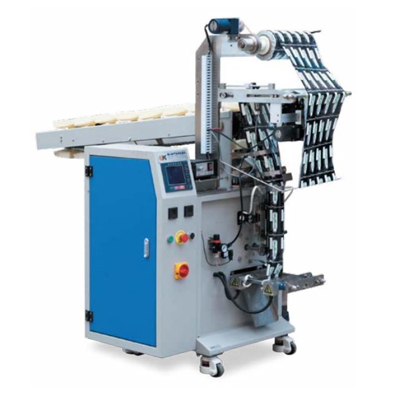 Bucket Chain Semi-Automatic Packaging Machine for Packing Fragile Material Potato Chips Crispy Rice Apple Flakes Fruit Jelly