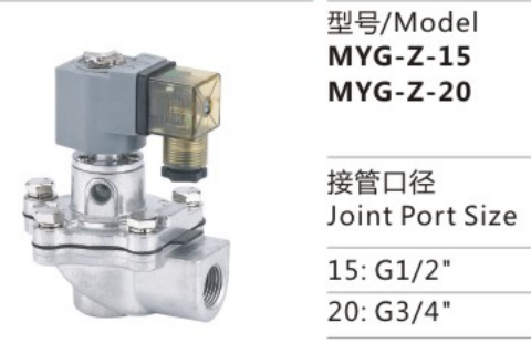 Proper Price MYG Series MYG-Z-20 Electromagnetic Pulse Valve