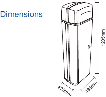 Automatic Car Parking Gate High Precision Non-shaking Easy Setting Boom Barrier Gate Opener
