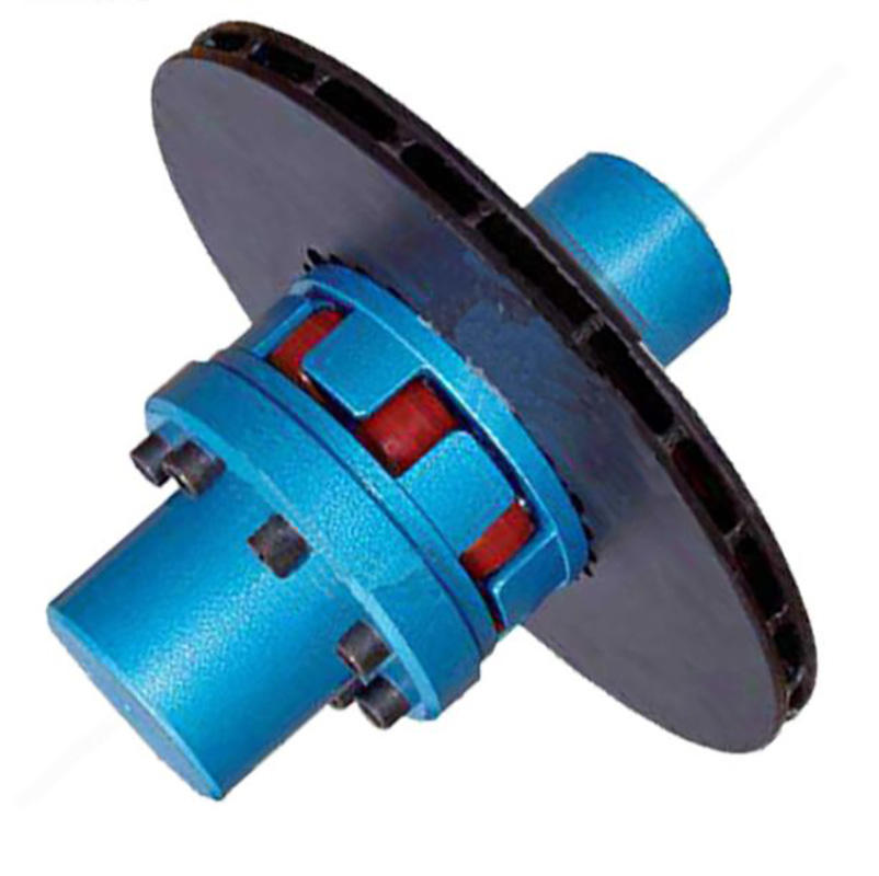TS-P Type Lovejoy Curved Jaw Coupling Flexible Coupling with Brake Disc