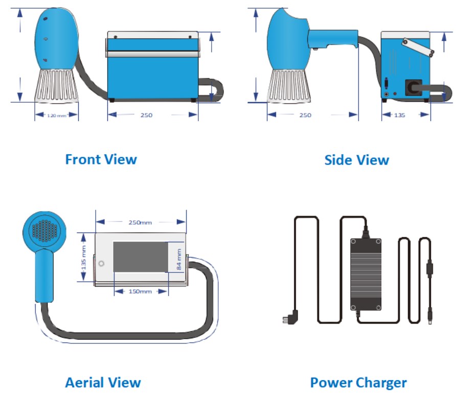 20W/30W/50W Mini Handheld Fiber Laser Marking Machine for Cookware Metal Tools
