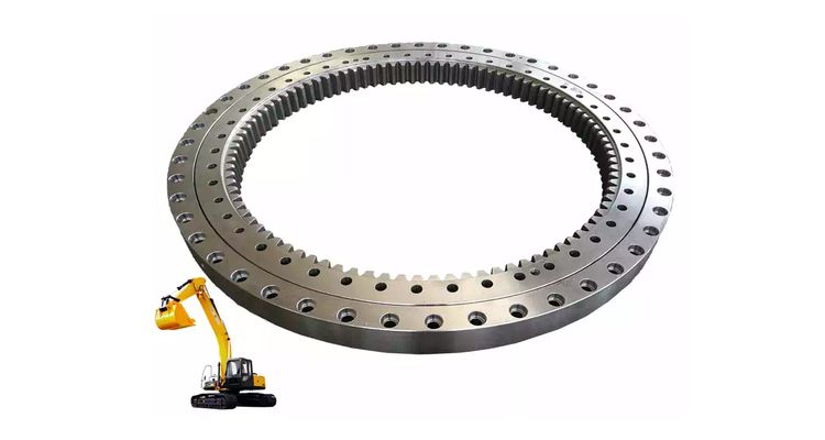 Customized Factory Price Slewing Bearing High Precision Cross Roller Low Noise Wearable for Crane Excavator