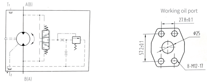 G2FM80 Series Self-Propelled Corn Machine Parts Hydraulic Motor with Constant Displacement for Cotton Harvester Baler