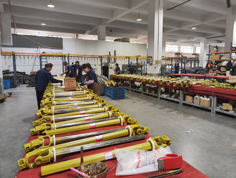 Drive Shaft Manufacturer Tube Yoke Agricultural Cardan Universal Cross Transmission Pto Shaft with Splined replacement of Kubota