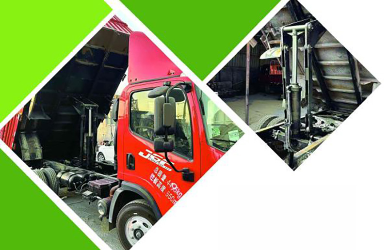 Good Lifting Stability Hydraulic Cylinder Reverse Arm Dump Truck Cylinder for Sale