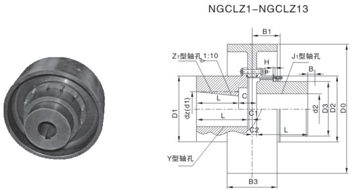 Low Price Guaranteed Quality Drum Helical Flexible Shaft Coupling Curved Tooth Gear Coupling