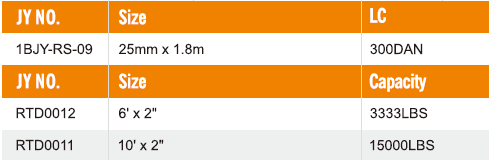 1BJY-RS-09 Trailer Parts and Accessories 1.8m Trailer Tie Down Strap