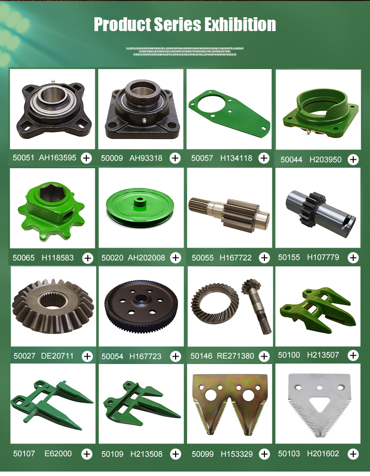 Professional H134118 Agricultural Spare Parts Pressed Flange Bearing Housing for Agricultural Combine Harvester Parts