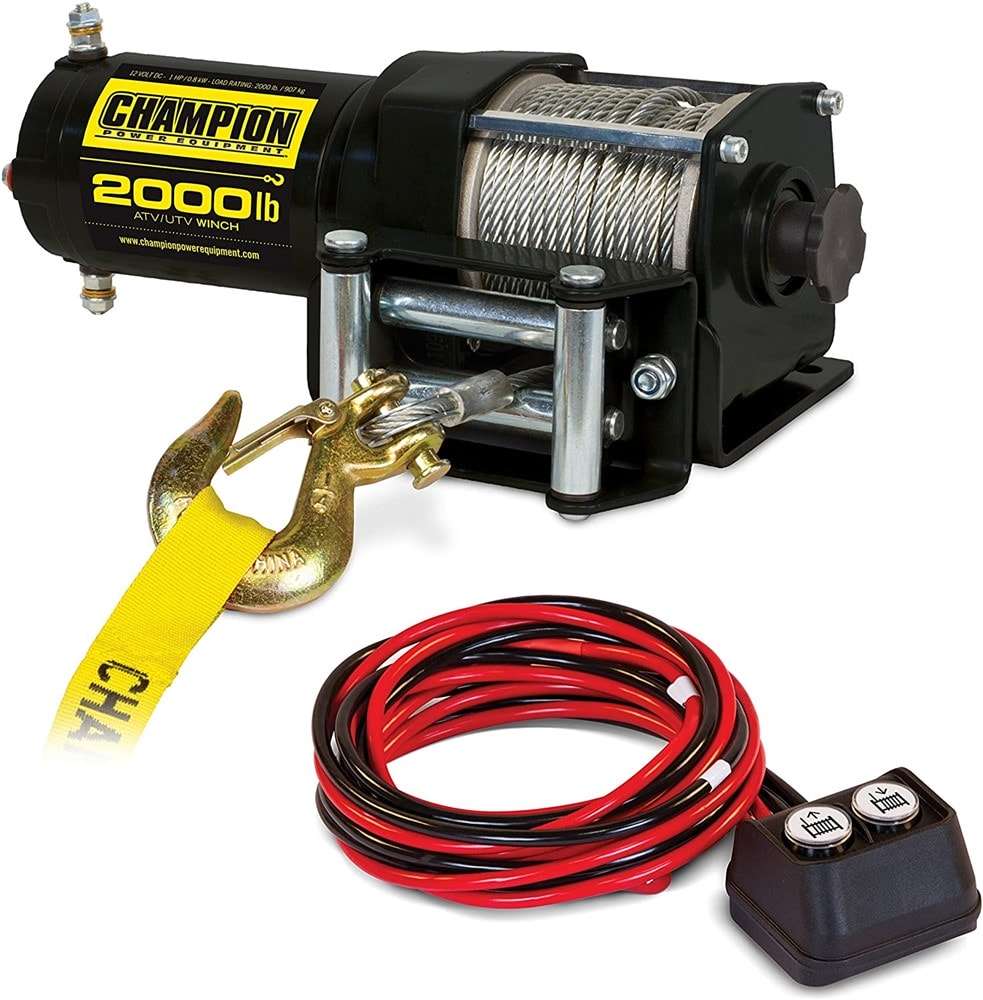 1BJY-EW-01 Trailer Parts and Accessories Capacity 12000lbs Trailer Electric Winch Kit for ATV/UTV