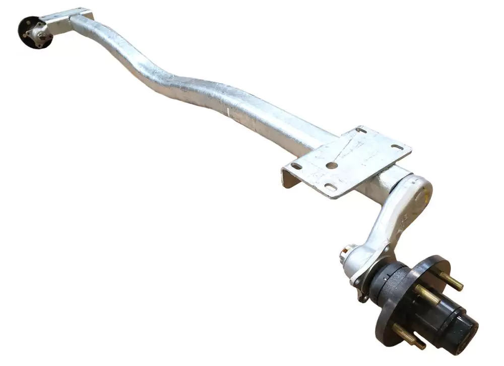 High Quality 3500lbs Idler Trailer Axle Shaft Spring Axles With 5 Stud Hub Drum