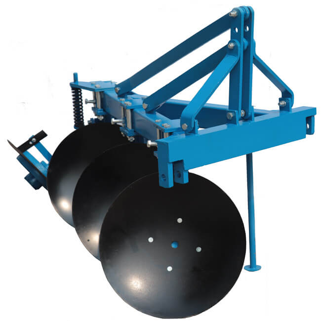 Agricultural Tractor Rotary Drive Double Drawbar Disc Plough Harrow for Soil Tillage