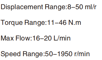 High Quality BMM Series Orbital Hydraulic Motor With Spool Valve for Sale