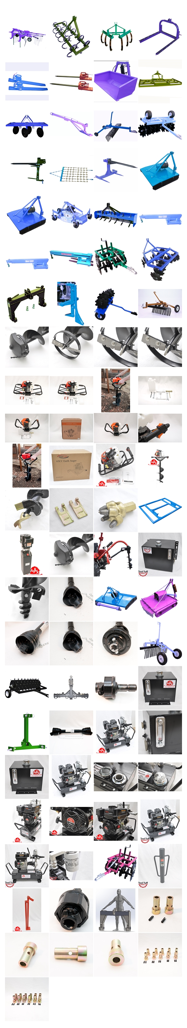 Tractor Plough 4ft ATV Disc Harrow