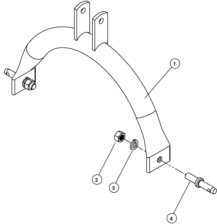Compact Model 400 Cat 0 Tractor with 3-Point Post Hole Digger Farming Tools