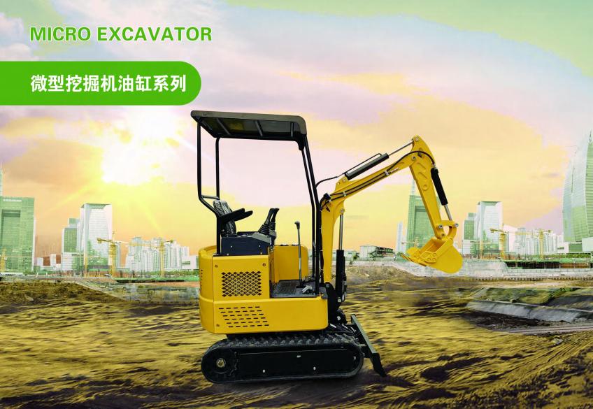 Customized Double Acting Excavator Hydraulic Cylinder for Micro Excavator Cylinder