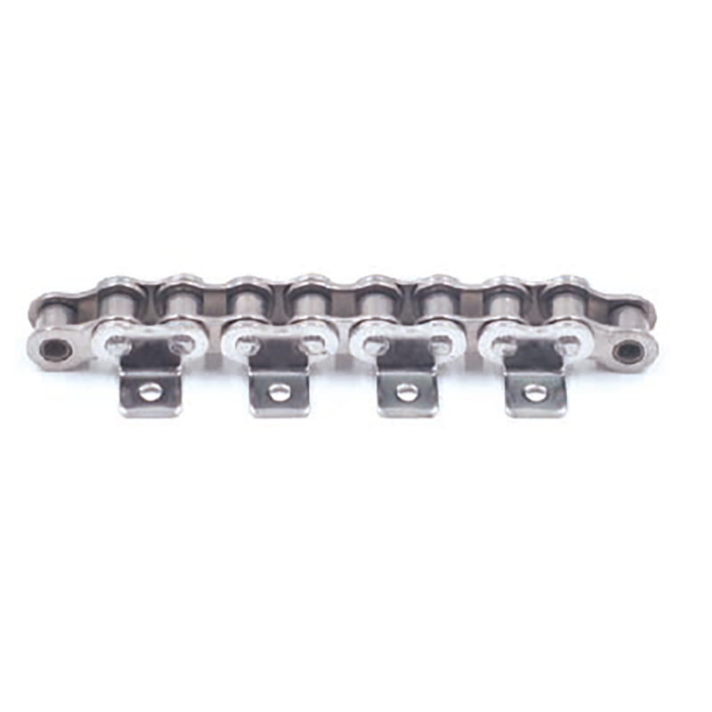 SS06C SS35 Stainless Steel Short Pitch Conveyor Chain with Attachment A-1& K-1 and Sprockets in Steel
