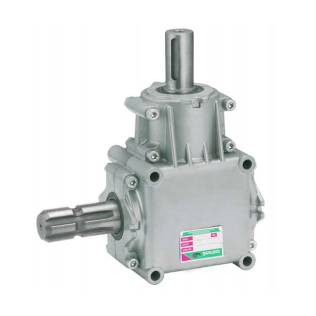 Customized Aluminum Box 540rpm 90 Degree PTO Transmission Miter Bevel Fertilizer Spreader Seeders Agricultural Gearbox for Sale