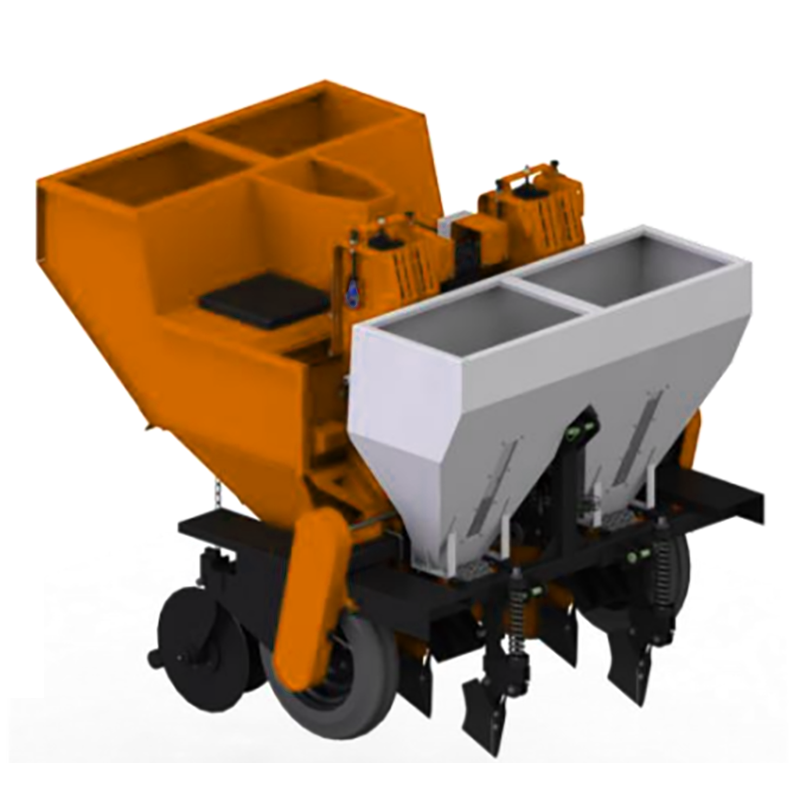 Multi-Function 1325kg Seeder for Seed Corn & Potatoes 2 Rows Planter with Gear Core Components for Sale