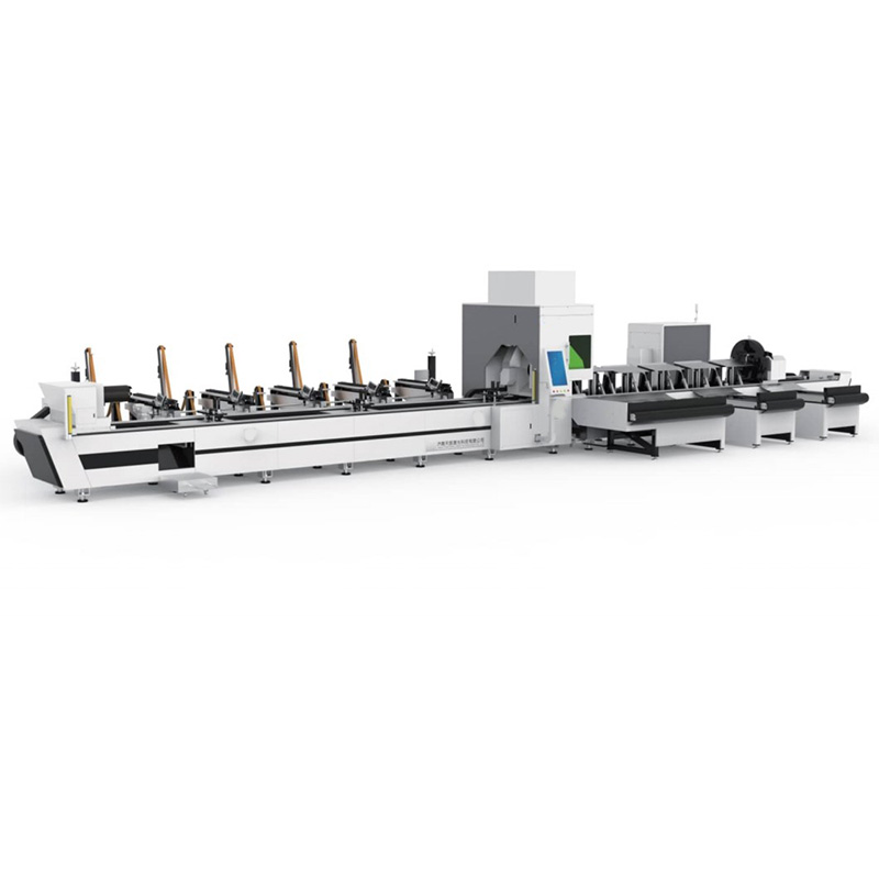 TC-M230A Customized 3-6kw Three Chuck Series Tube & Pipe Fiber Laser Cutting Machine for Metal Tube