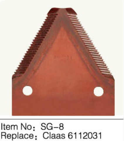 SG-8 Knife Section Replacement of Agricultural Combine Harvester Claas 6112031