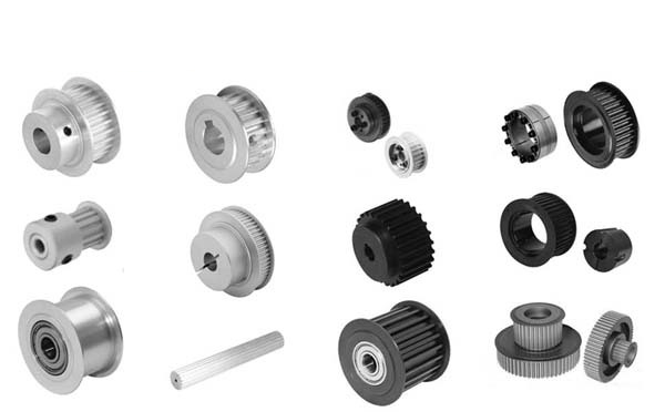 Aluminum Pilot Bore HTD  AT5, AT10 Synchronous Drive Timing Sheaves Pulley Wheels