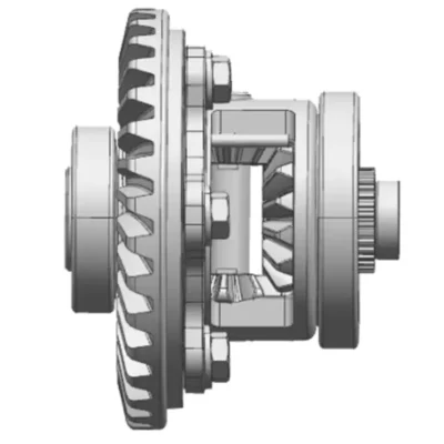 Low Noise 700ATV Front Axle Differential Assembly 1.58kg with Differential Lock Propeller Shafts