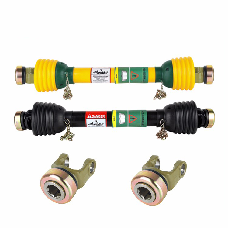 Agricultural PTO Shaft Yoke Tractor Clutch Spline U Joint Cardan Couplings Cross Drive Universal Metal Power Take off Shaft