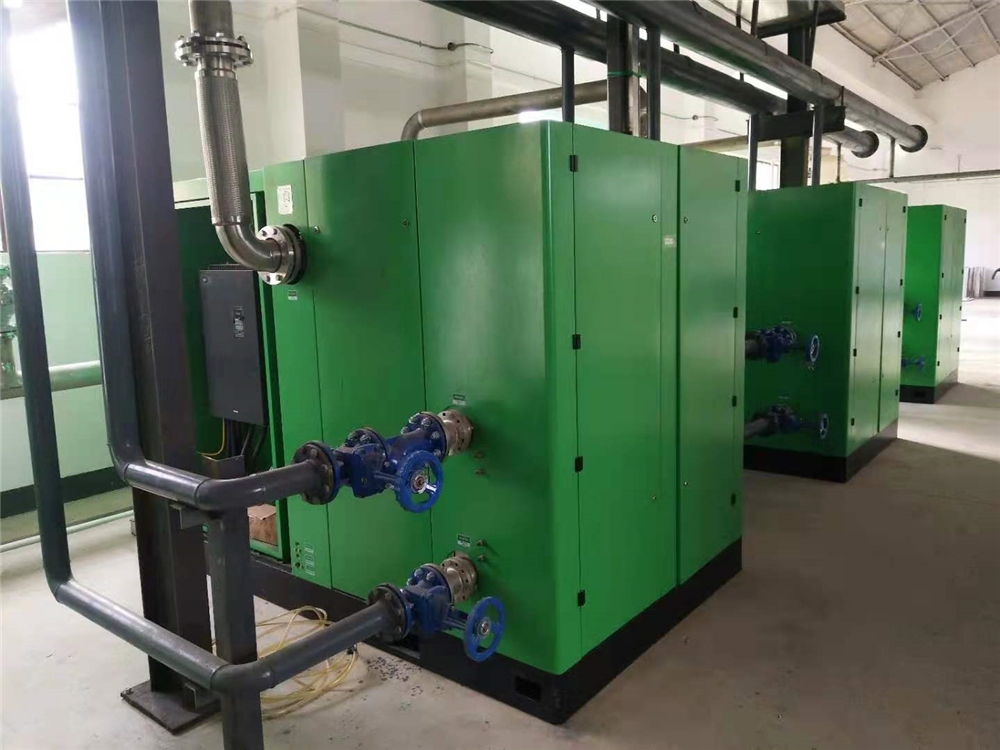 Long-Lasting Stationary Air Compressor 380V Oil-Free Low Noise Single Mono Screw-Energy Saving Core Components Pump AC Power