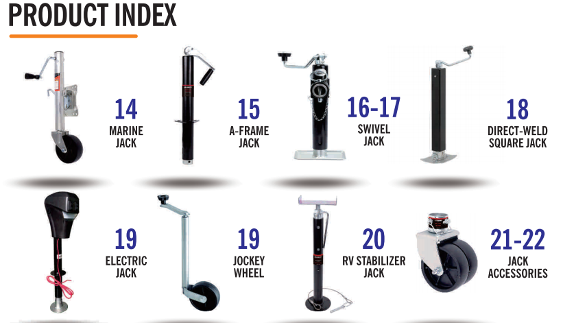 1BJY-324 4000LBS Capacity New Condition 12v Motor Trailer Electric Jack Parts and Accessories