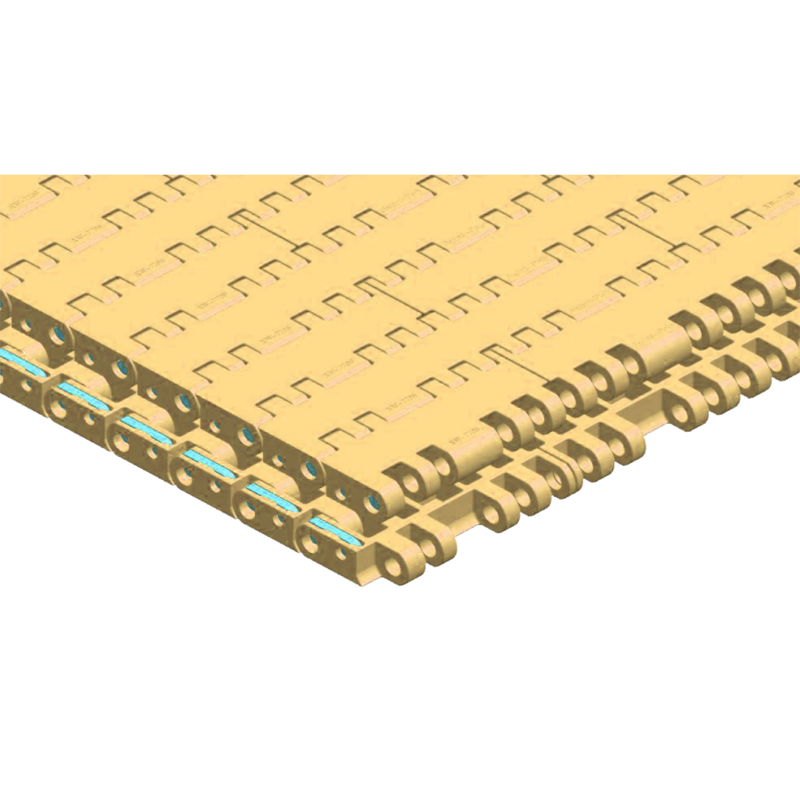 Wholesale Customized 7705 Series 25.4mm Pitch Flat Top Chain Network Plastic Chain for Sale