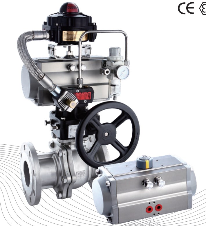 Factory Price Stainless Steel Neumatic Actuator for Valves/valve Gearboxes