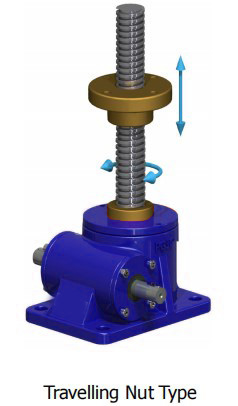 PG20-P3-F3-T-C-X-1500 Flange End Worm Gear Screw Jack with High Ratio for Platform Solar Energy Panels Lifting ODM Customizable
